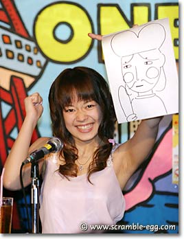 聖徳太子を描いた秋本未莉（Photo）