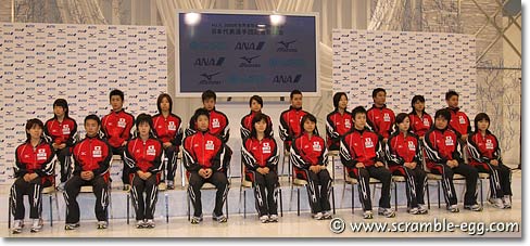 日本卓球選手団