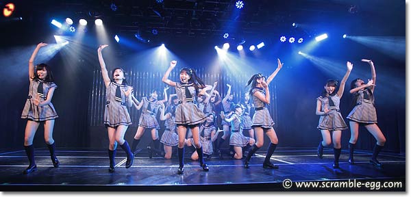 NMB48「月見草」ステージ写真