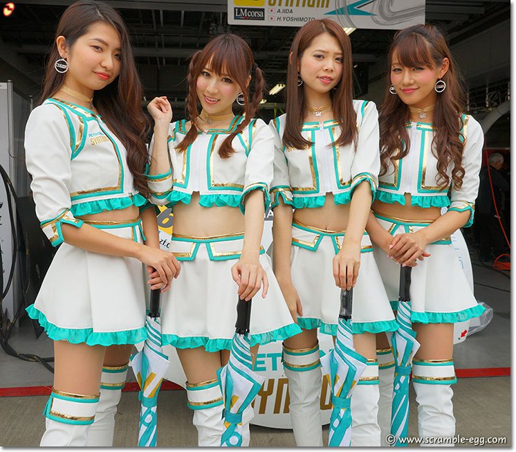 福田美香、小越しほみ、北川瑛里奈、渕脇レイナ