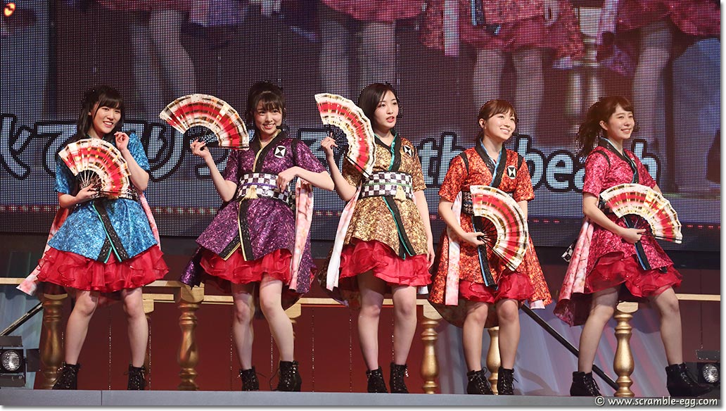 北澤早紀、岩立沙穂、相笠萌、大島涼花、岡田彩花