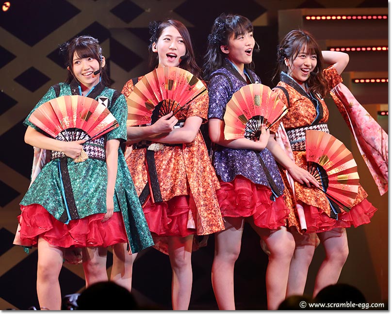 村山彩希、茂木忍、梅田綾乃、篠崎彩奈