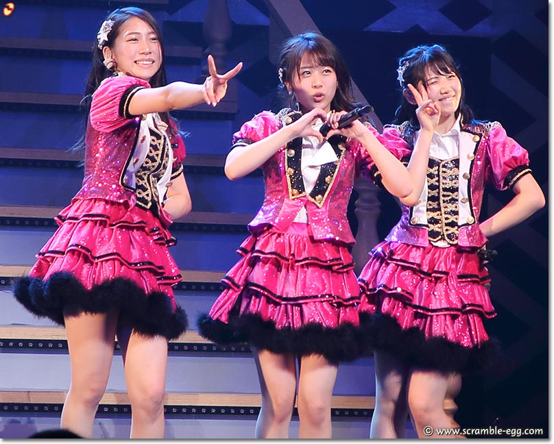 茂木忍、篠崎彩奈、村山彩希