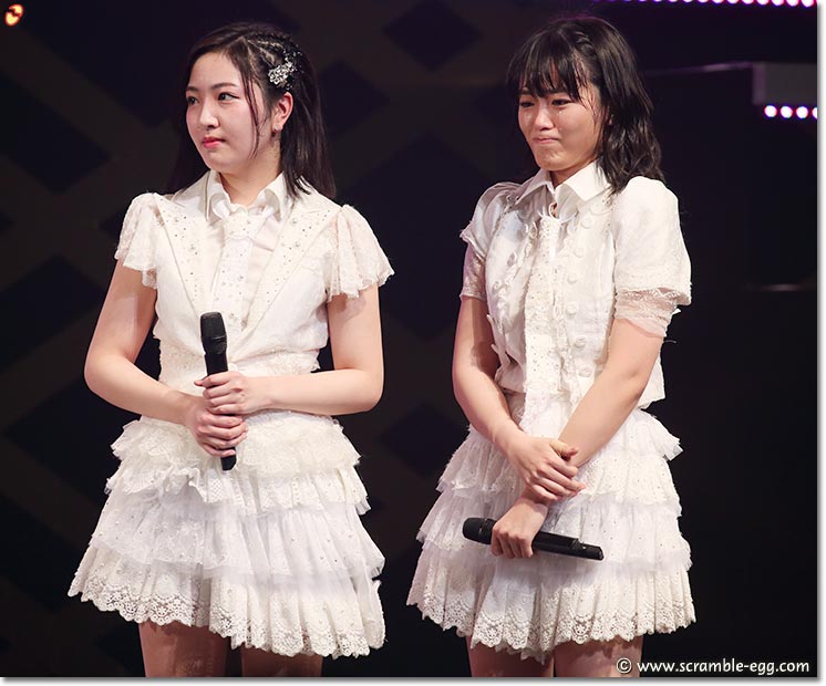 相笠萌、梅田綾乃