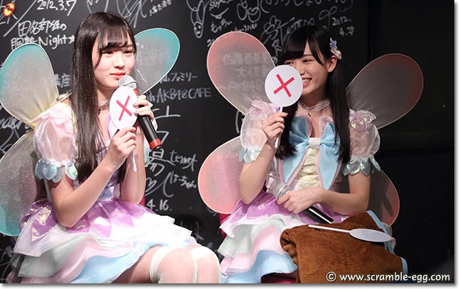 ○×を出すfairy w!nk