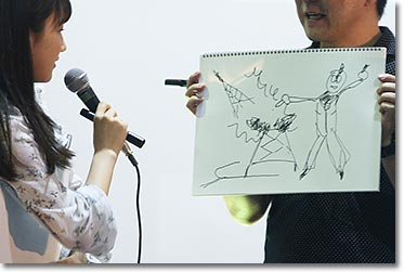 株主が描くイラスト4