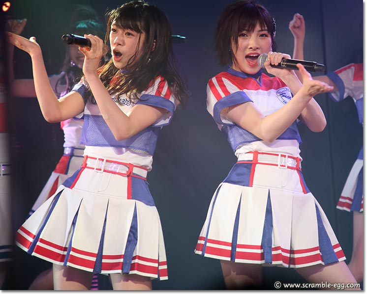 大西桃香、岡田奈々