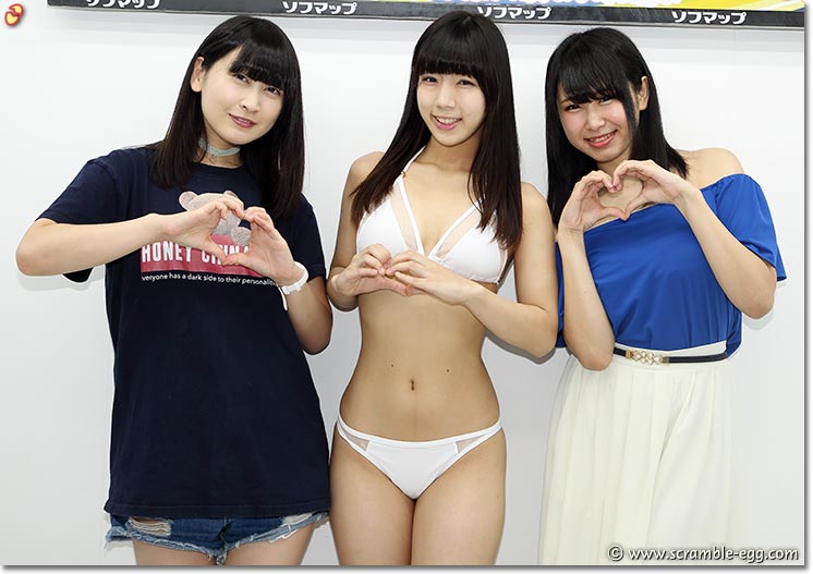 笠木にな、岡田めぐ、二宮さくら